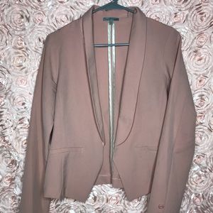 Blush blazer